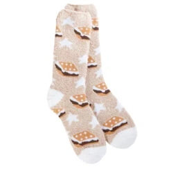 Smores Cozy Crew Socks