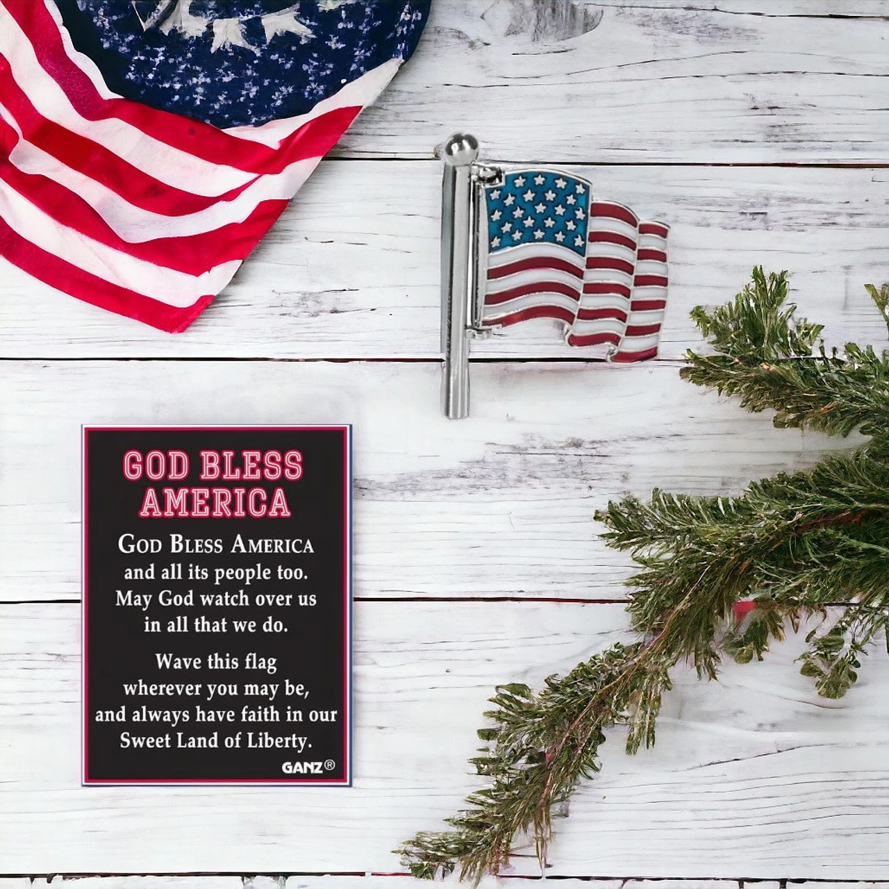 Swivel Flag Charm - Image 3