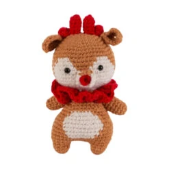 Reindeer Holiday Crochet DIY Kit