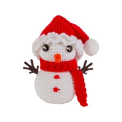 Snowman Holiday Crochet DIY Kit