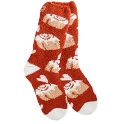 Cinnamon Roll Crew Socks