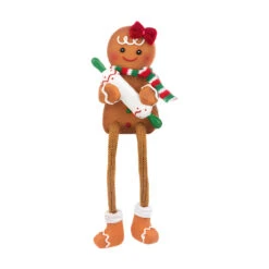 Gingerbread Baker With Rolling Pin Sitter