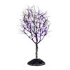 Lemax - Spooky Town - Dry Tree With Purple Lights