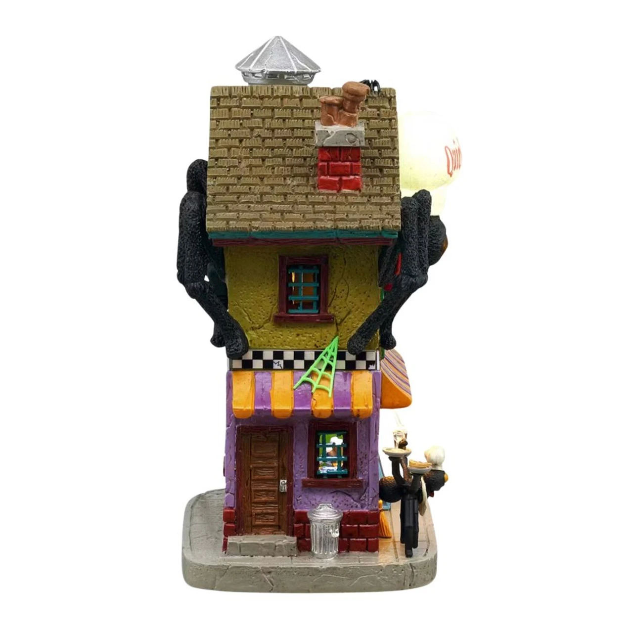 Lemax - Spooky Town - Quick-Bite Spider Diner - Image 2
