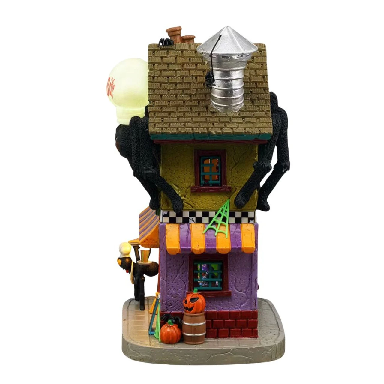 Lemax - Spooky Town - Quick-Bite Spider Diner - Image 3