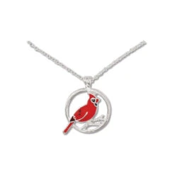 Red Cardinal Necklace By Periwinkle