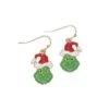 You're A Mean One Grinch Dangle Earrings By Periwinkle