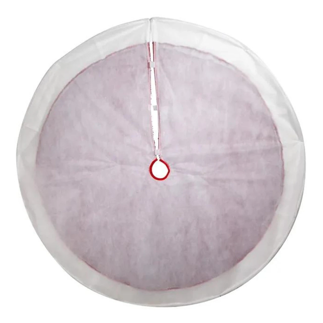 Kurt Adler Red Sequined Tree Skirt - Image 4