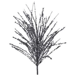 24" Glitter Grass Spray