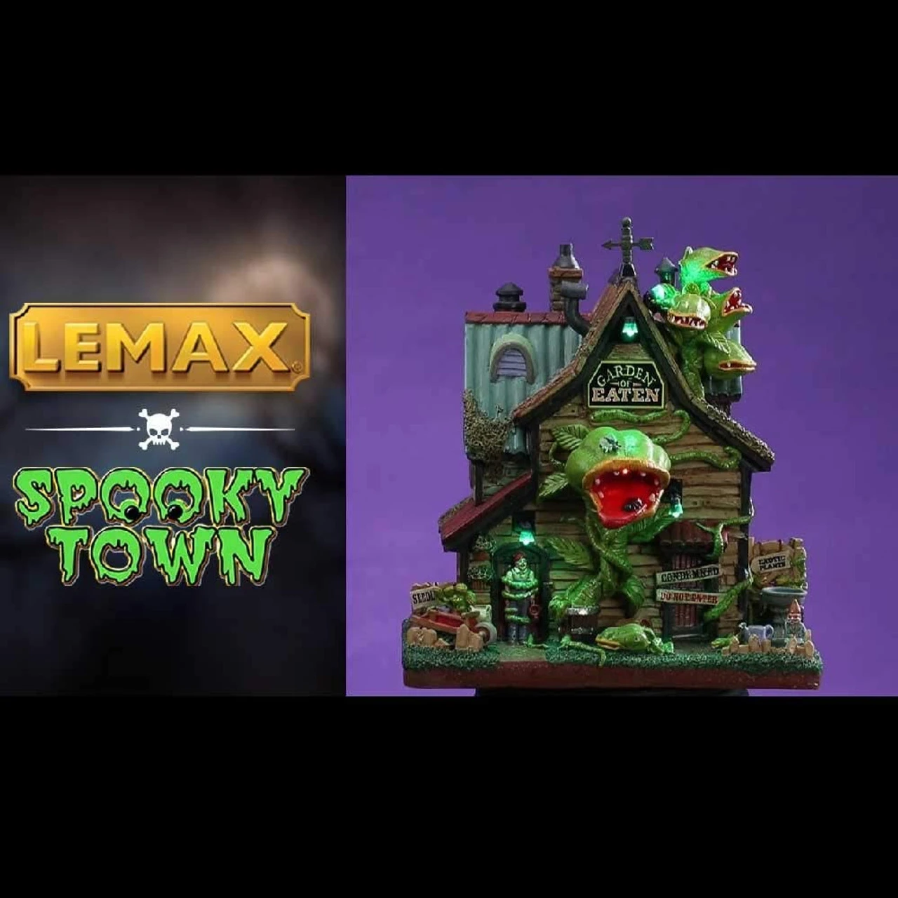 Lemax - Spookytown - Garden Of Eaten Nursery - Image 3