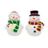 Snowman Salt And Pepper Shaker Set