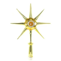 Star Of Whimsy Tree Topper - Gold
