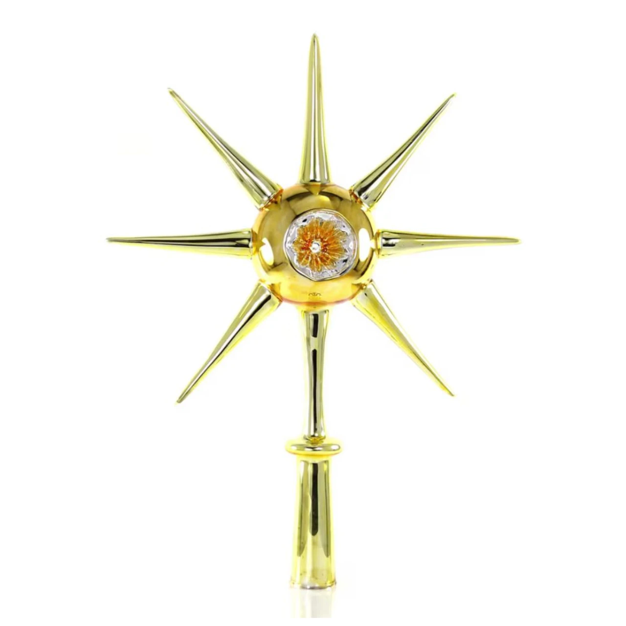 Star Of Whimsy Tree Topper - Gold