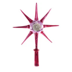 Cody Foster Star Of Whimsy Tree Topper – Pink/Red