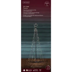 Lumineo 541 LED Warm White 5.9 Foot Lit Tree