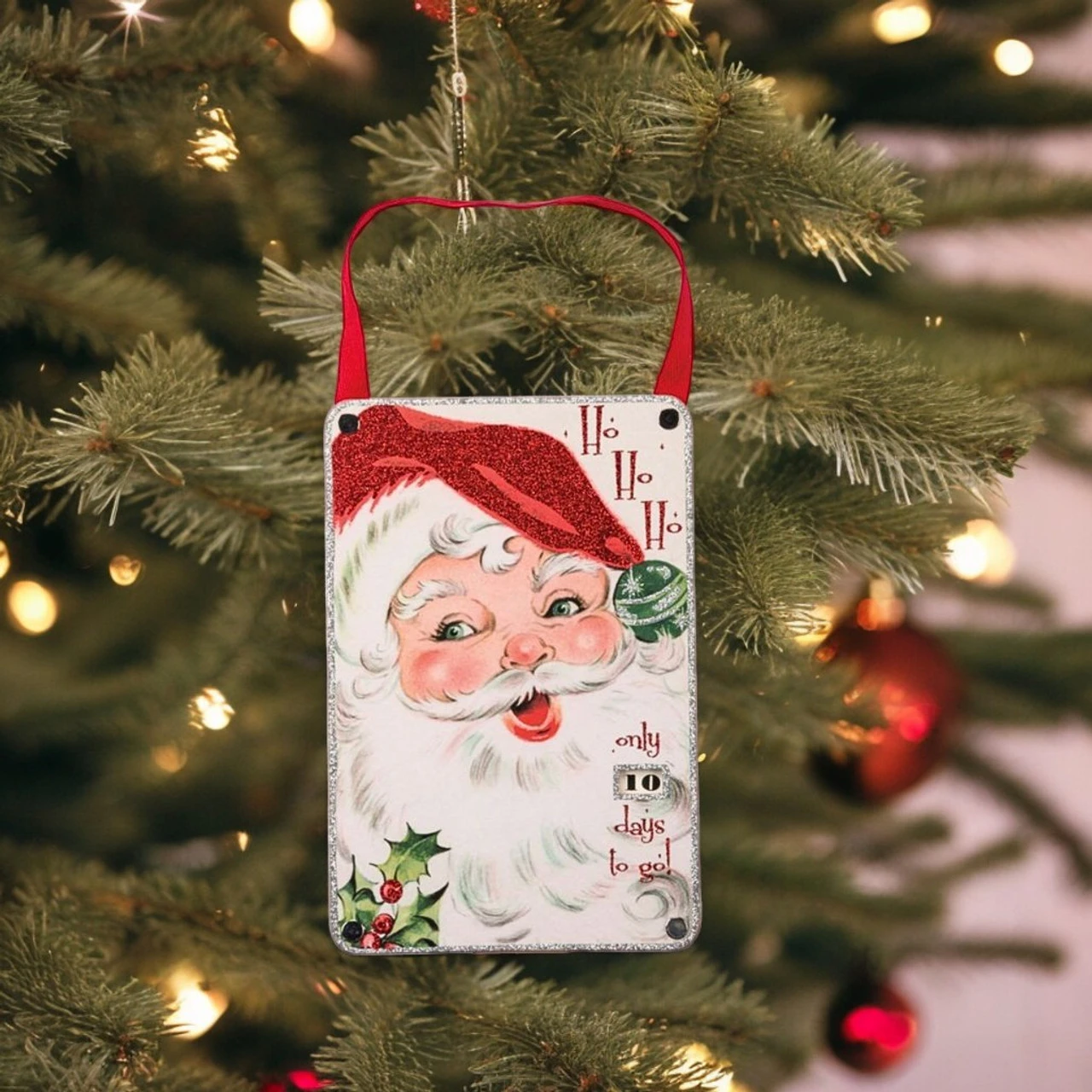 Vintage Santa Countdown Wheel - Ho Ho Ho - Image 2