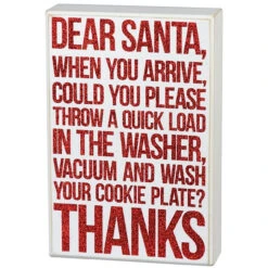 When You Arrive Box Sign