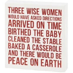 Wise Woman Block Sign
