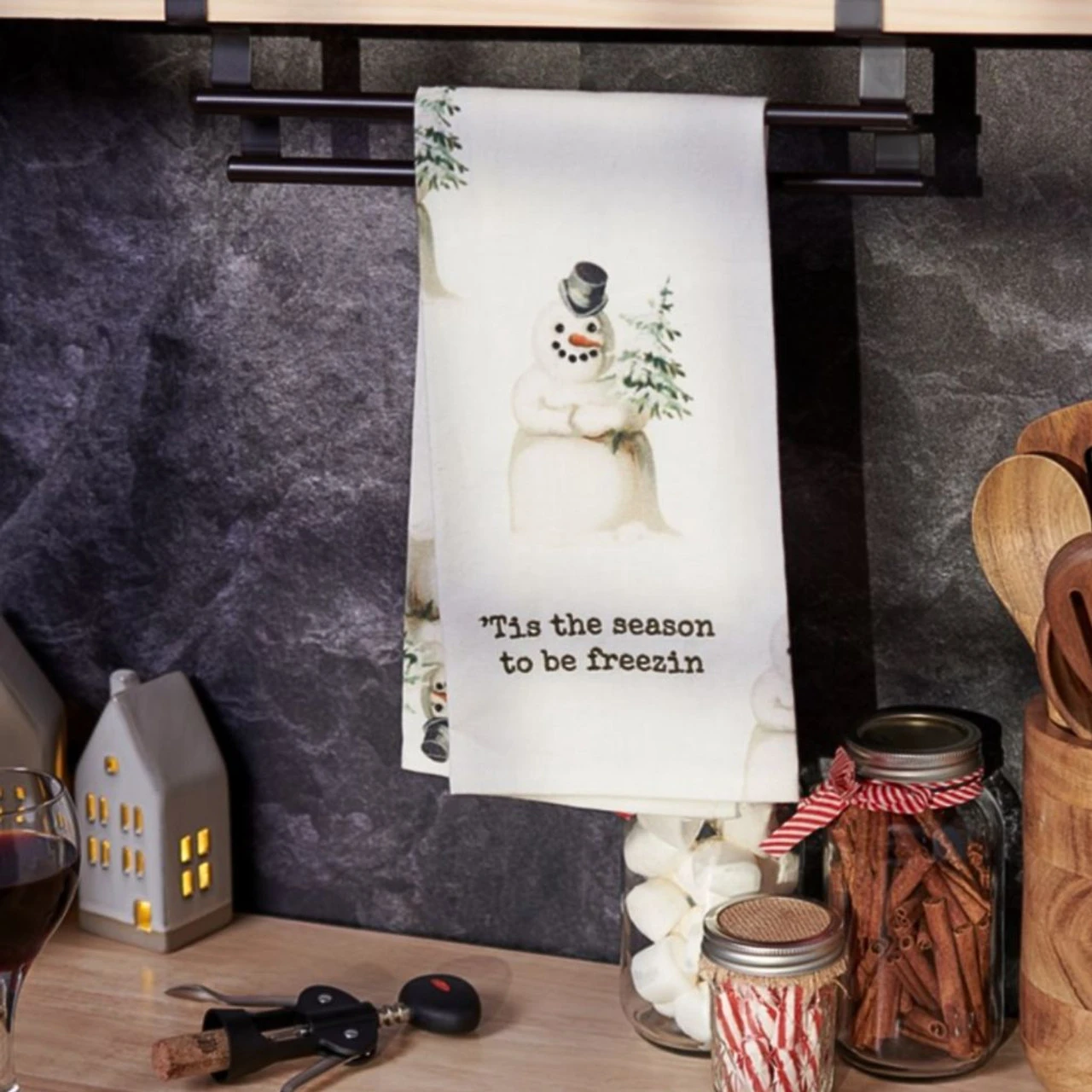 'Tis The Season Kitchen Towel - Image 2