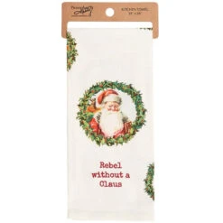 Rebel Claus Kitchen Towel