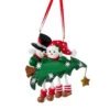 Kurt Adler Personalized Snowman Couple Tree Ornament