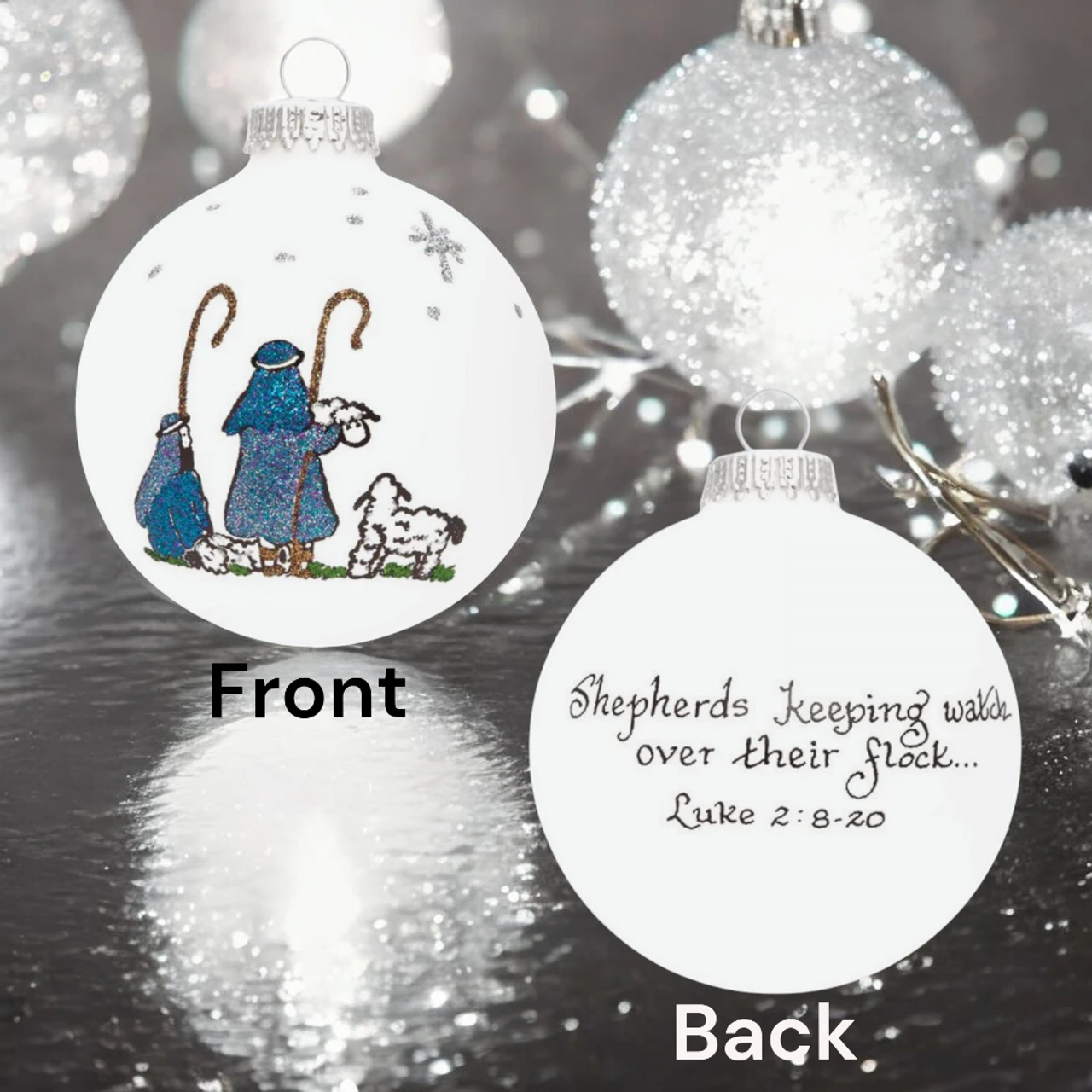 Heart Gifts By Teresa - Shepherds Ornament - Image 2