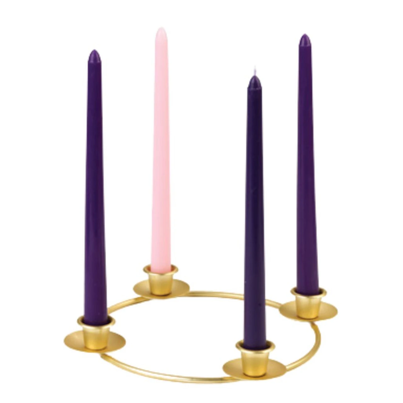 Metal Advent Candle Ring - Image 2