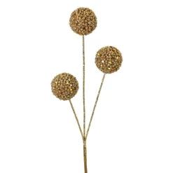 15" Glittered Ball Pick