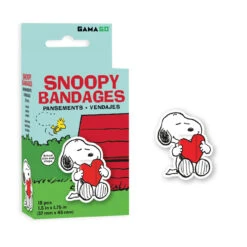 Snoopy Adhesive Bandages (Pack Of 18)