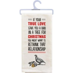 Primitives By Kathy If Your True Love Gave You Dish Towel