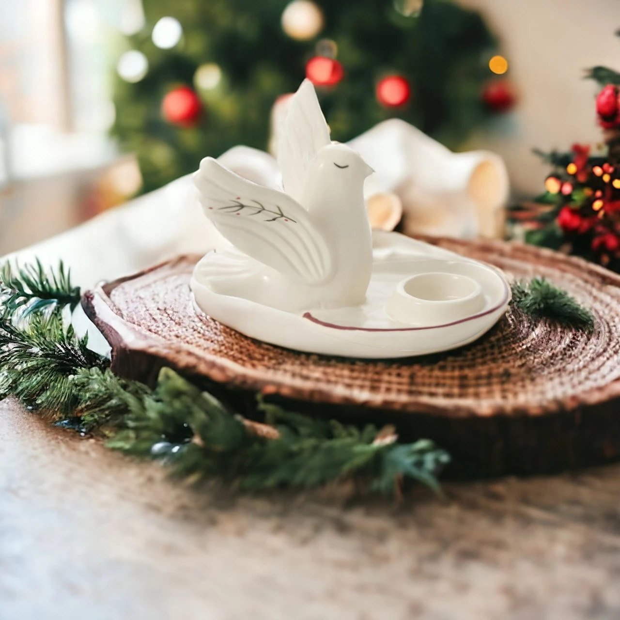 Alise Dove Tea Light Holder - Image 2