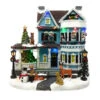 Animated Christmas Animal House - Lumineo Scenery