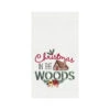 Christmas In The Woods Kitchen Towel