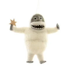 Cody Foster Abominable Snowman Felt Hanging Ornament