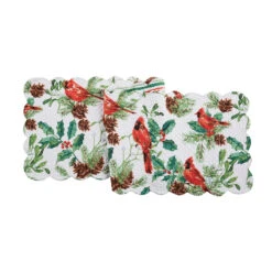 Delwyn Cardinal Table Runner