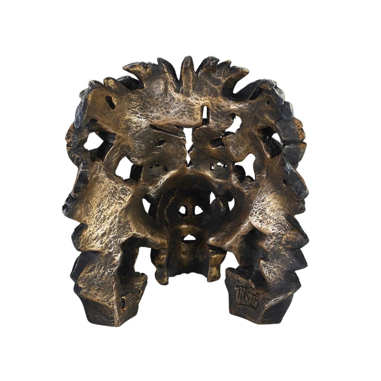 EDGES Mini Lion Bust Figurine - Image 4