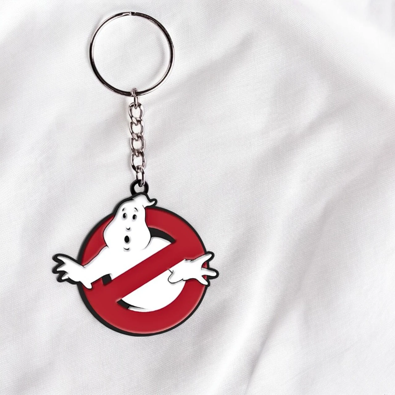 Ghostbusters No Ghosts Keychain - Image 2