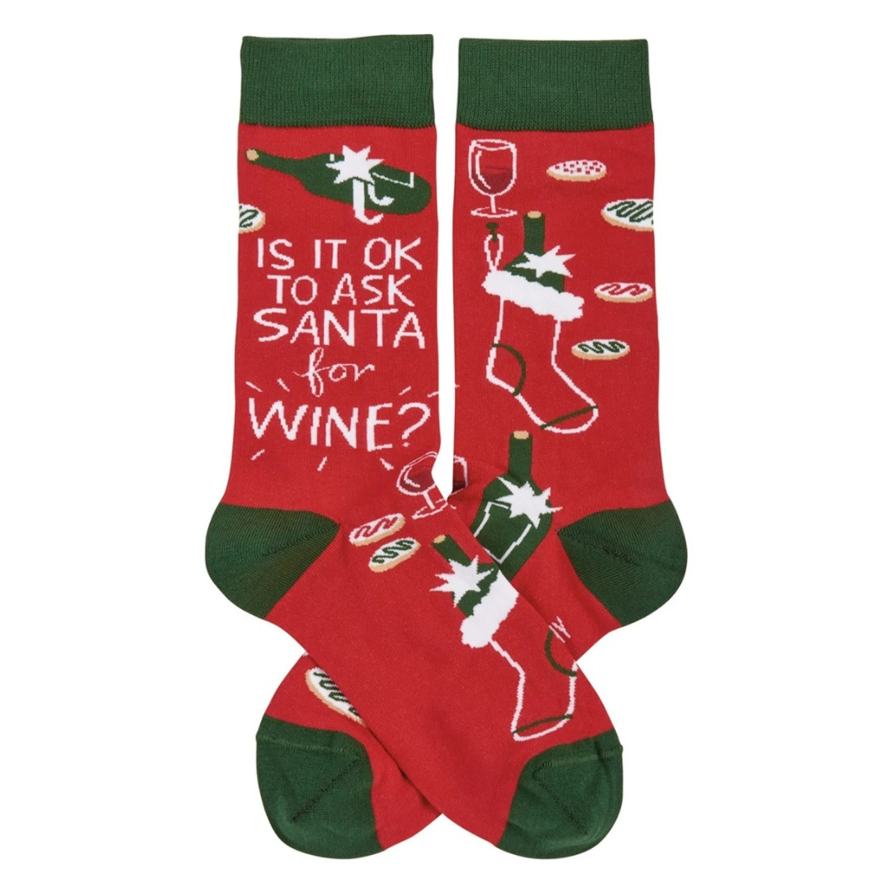 Is It Okay To Ask Santa For Wine Socks