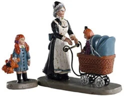 Lemax - Spookytown - Nursery Stroll Set Of 2