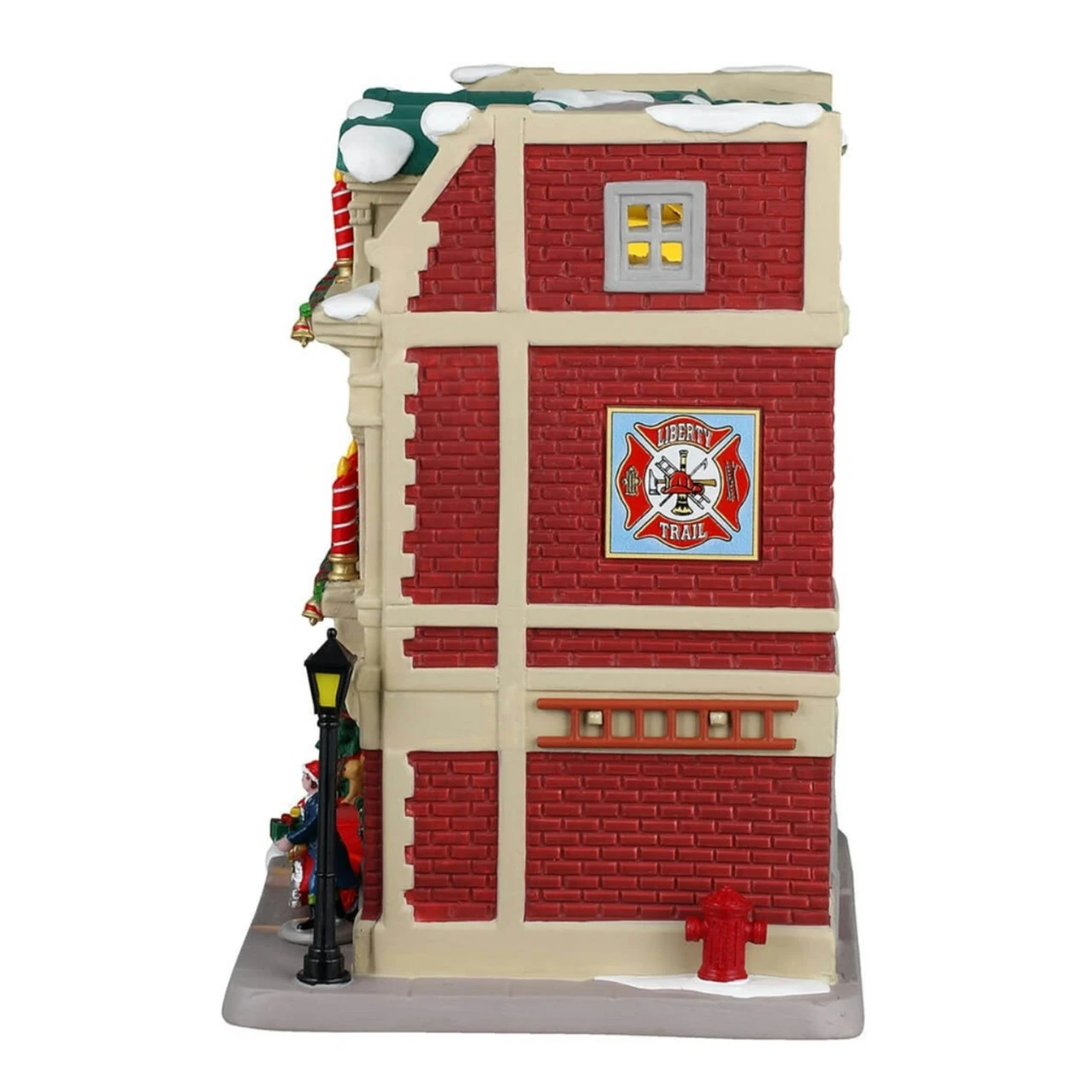 Lemax - Liberty Trail Fire House - Image 3