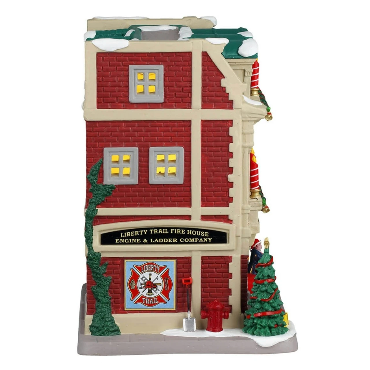 Lemax - Liberty Trail Fire House - Image 2