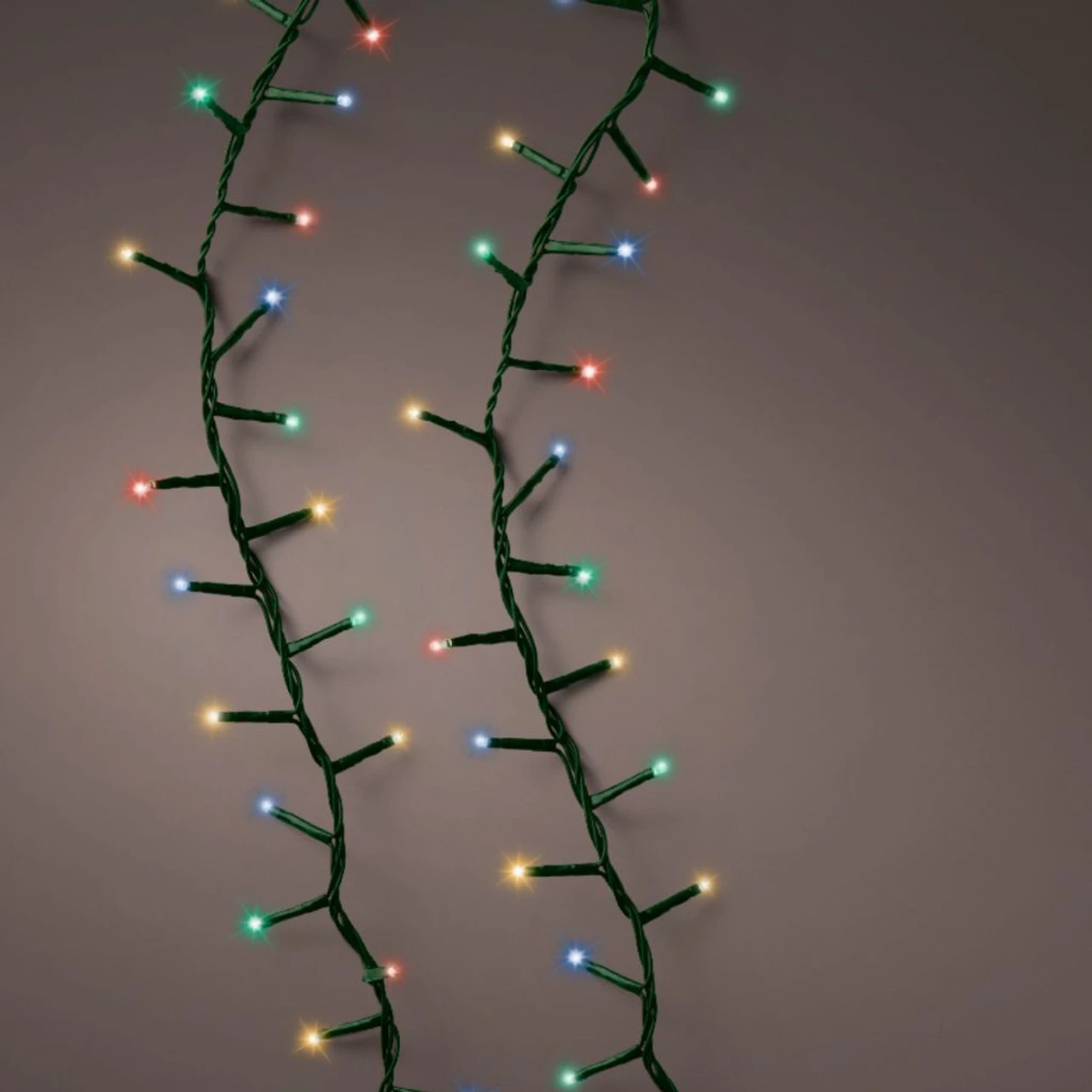 Lumineo 1000 LED Multi-Colored Compact Lights Green Wire - Image 8