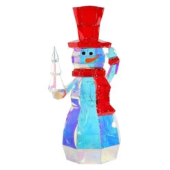 Department 56 Lit Prism Snowman