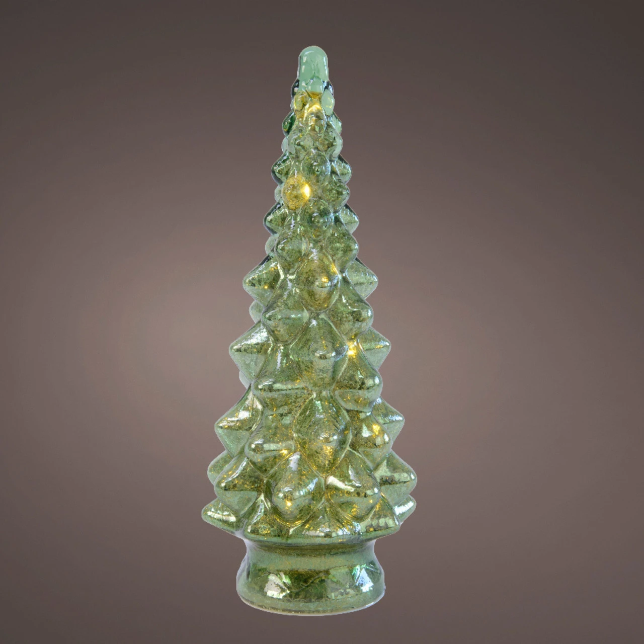 Lumineo Micro LED Green Glass Tree - Image 2