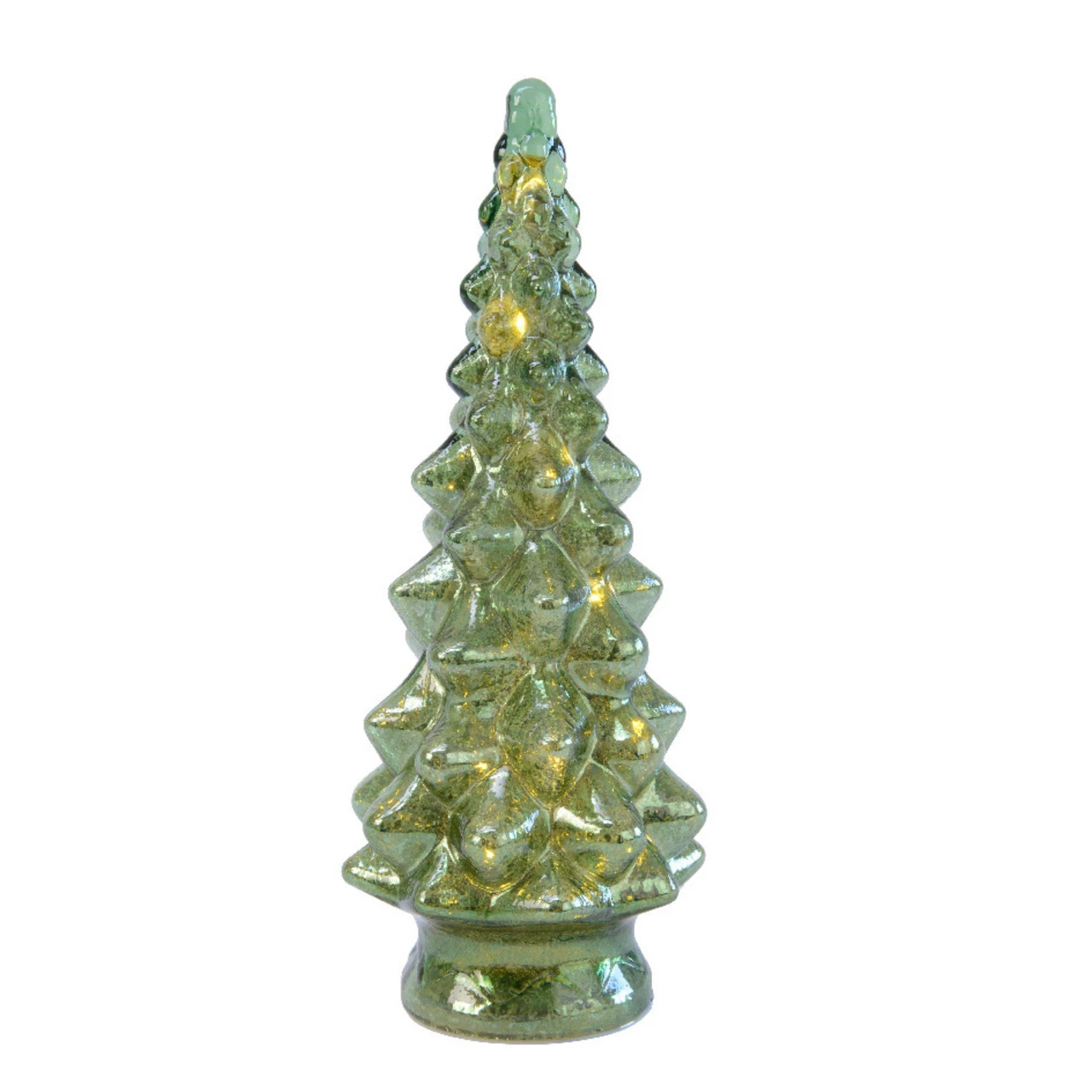 Lumineo Micro LED Green Glass Tree