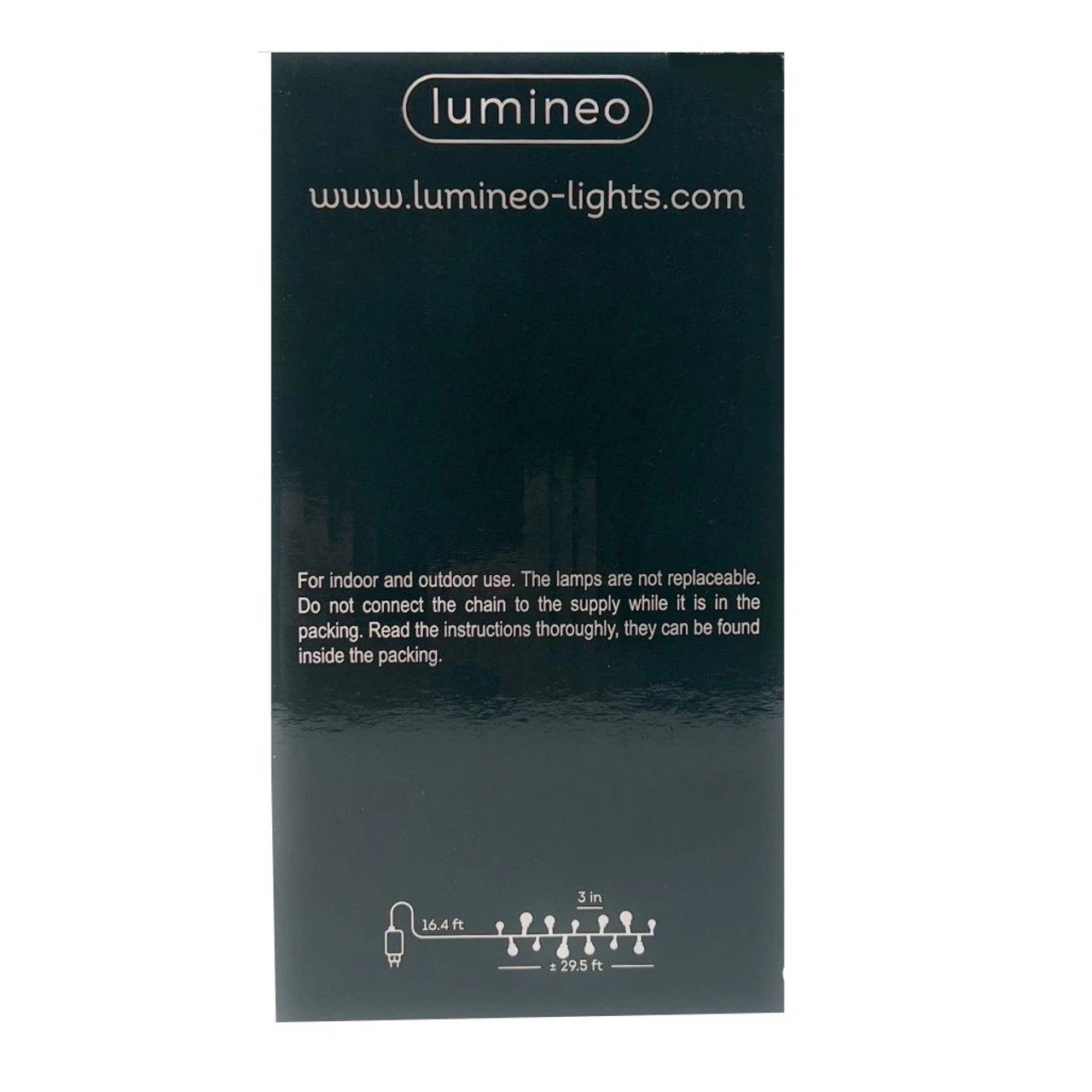 Lumineo 120 LED Multi Color Cherry Lights Black Wire - Image 2