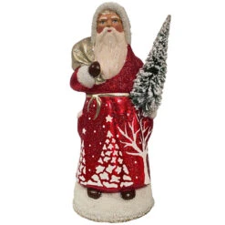 Red Santa Candy Container