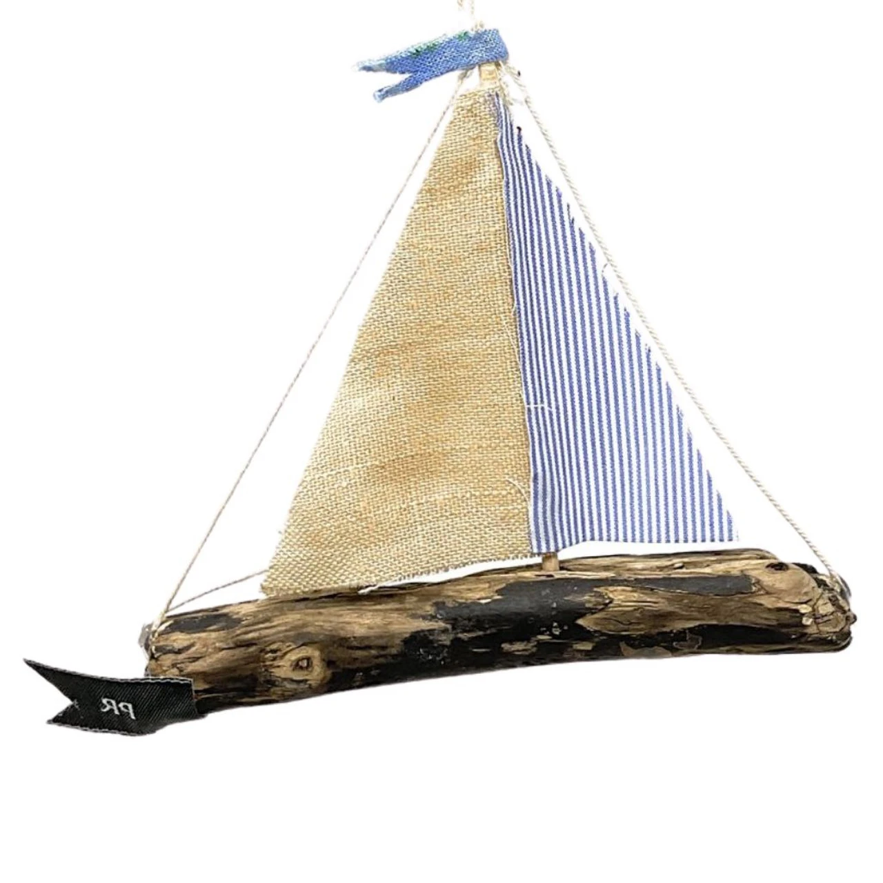 Priscilla Racki Handcrafted Sailboat Ornament - Image 3