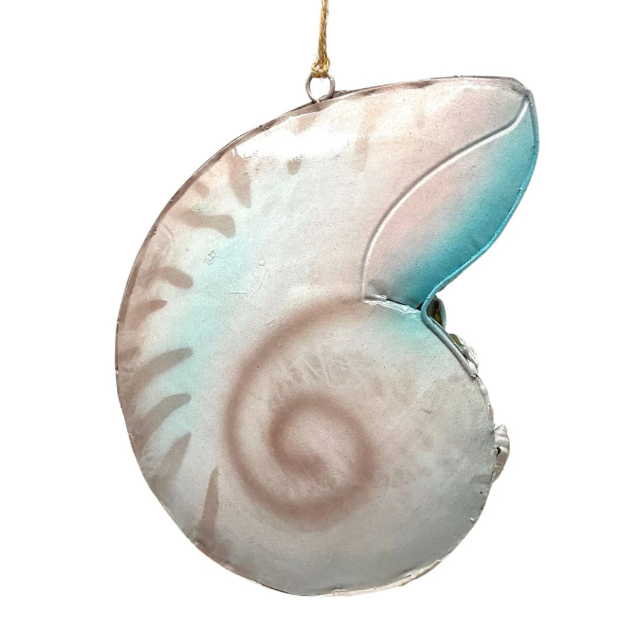 Coral Reef Snail Shell Ornament - Image 3