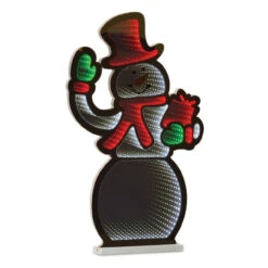 Snowman With Presents Infinity Light